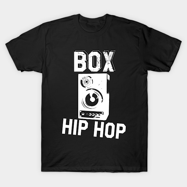 Box // Hip hop T-Shirt by Degiab